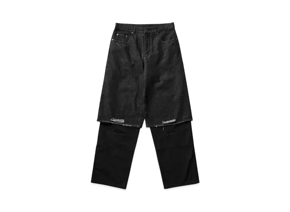 UMBRO Men's Hybrid Cargo Pants "Washed Black"