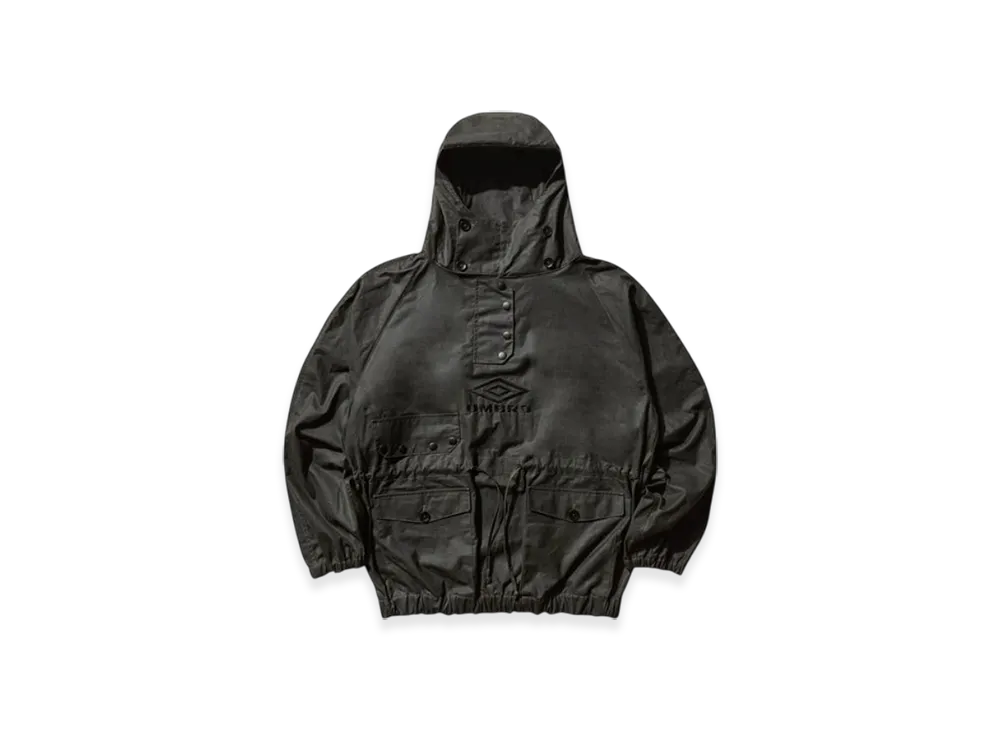UMBRO Men's Smock Waxed Anorak "Dark Olive"