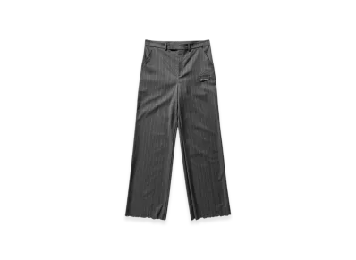 UMBRO Men's Formal Pinstriped Pants "Dark Grey"