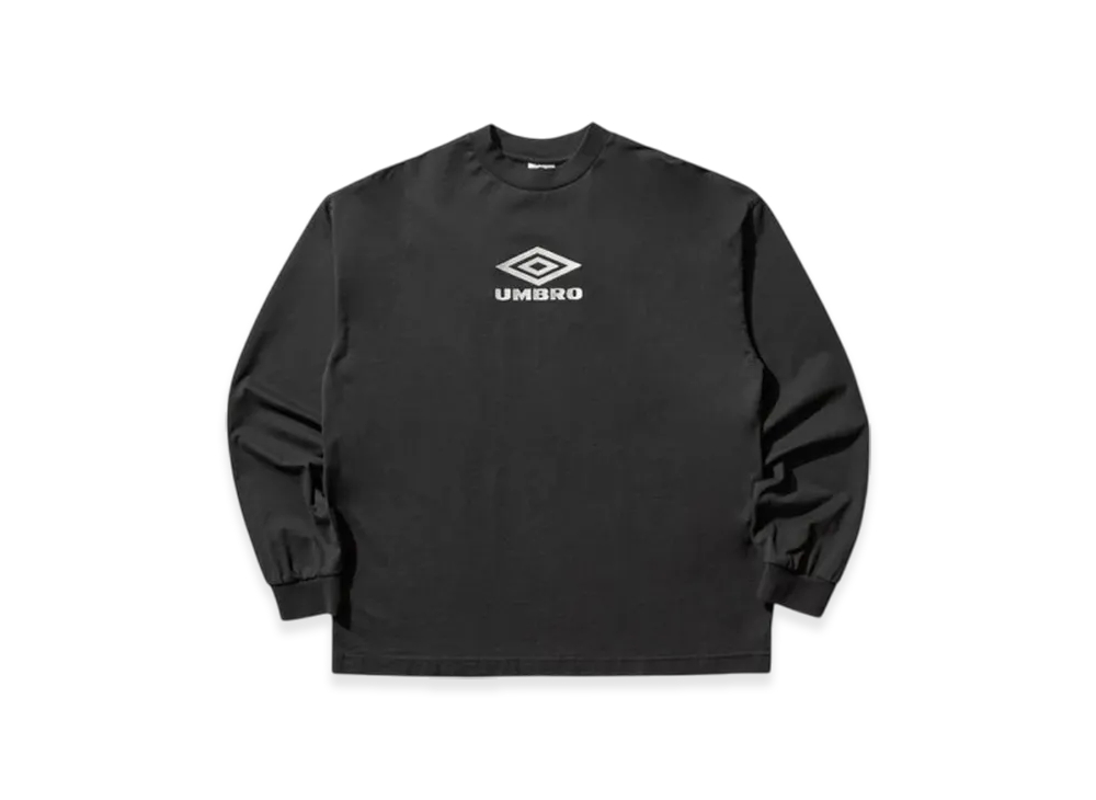 UMBRO Men's OG Logo Longsleeve T-Shirt "Black"