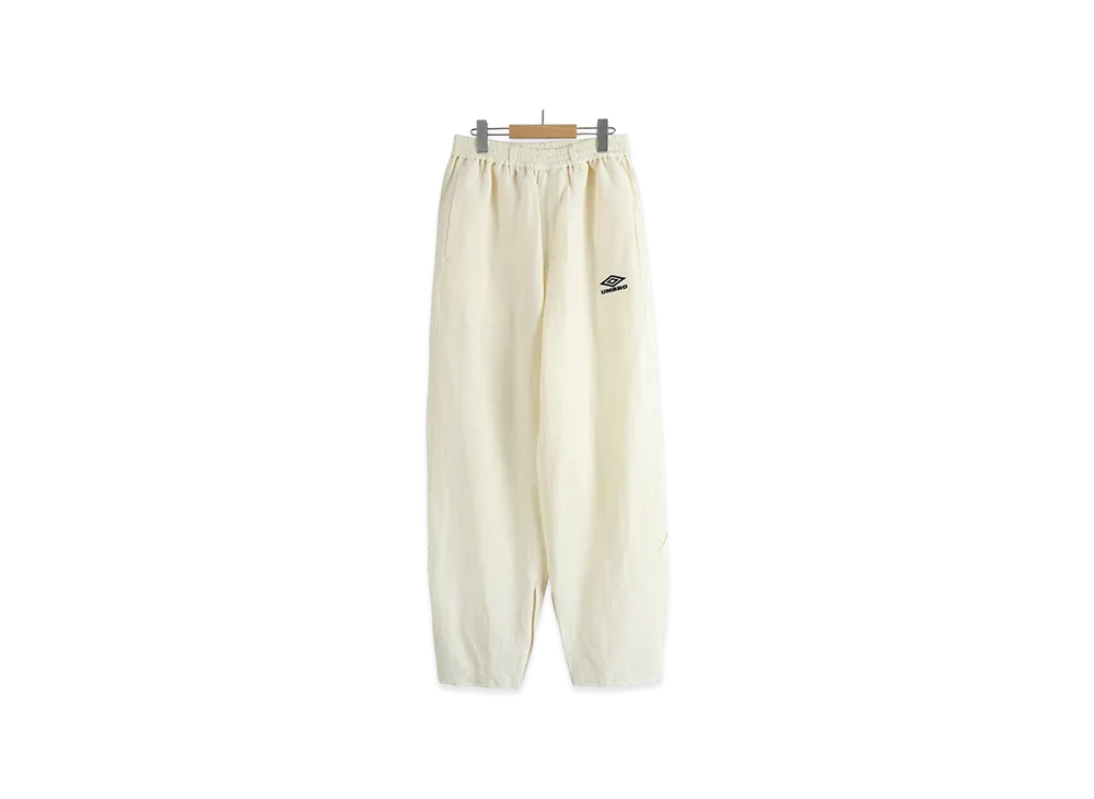 UMBRO x ssstein Linen/Nylon Track Trousers "Ivory"