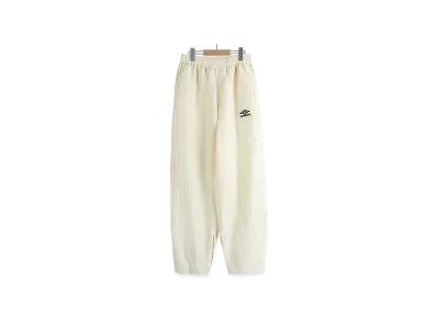 UMBRO x ssstein Linen/Nylon Track Trousers "Ivory"