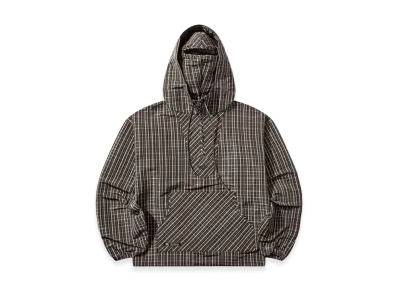 UMBRO x Slam Jam Checked Masked Anorak "Beige/Dark Brown"