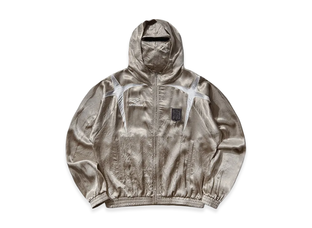 UMBRO x Slam Jam Satin Jester Track Jacket "Silver Pearl"