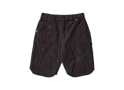 UMBRO x Slam Jam Shinguard Canvas Shorts "Black"