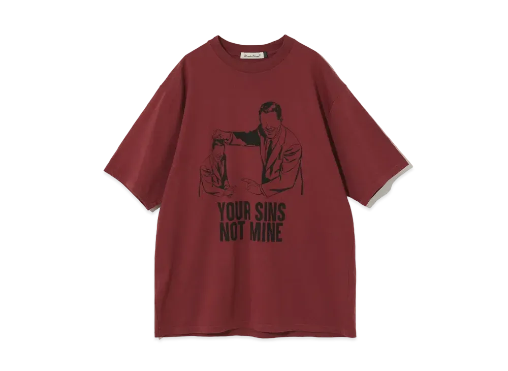 UNDERCOVER T-SHIRT "Bordeaux"