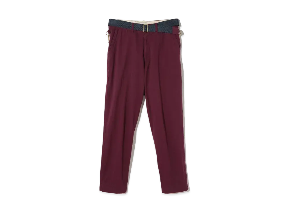 UNDERCOVER PANTS "Bordeaux"