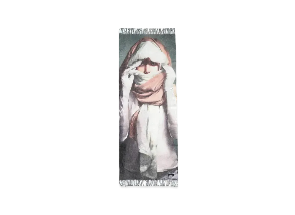 UNDERCOVER SCARF "Green Gray"