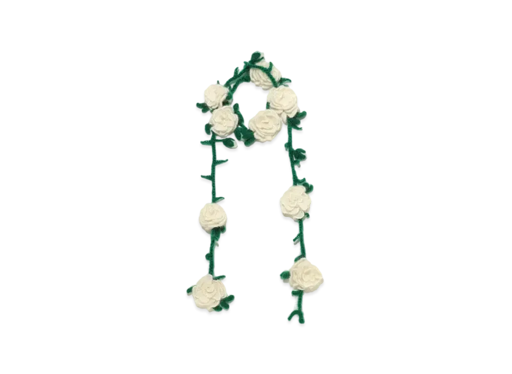 UNDERCOVER SCARF "White"