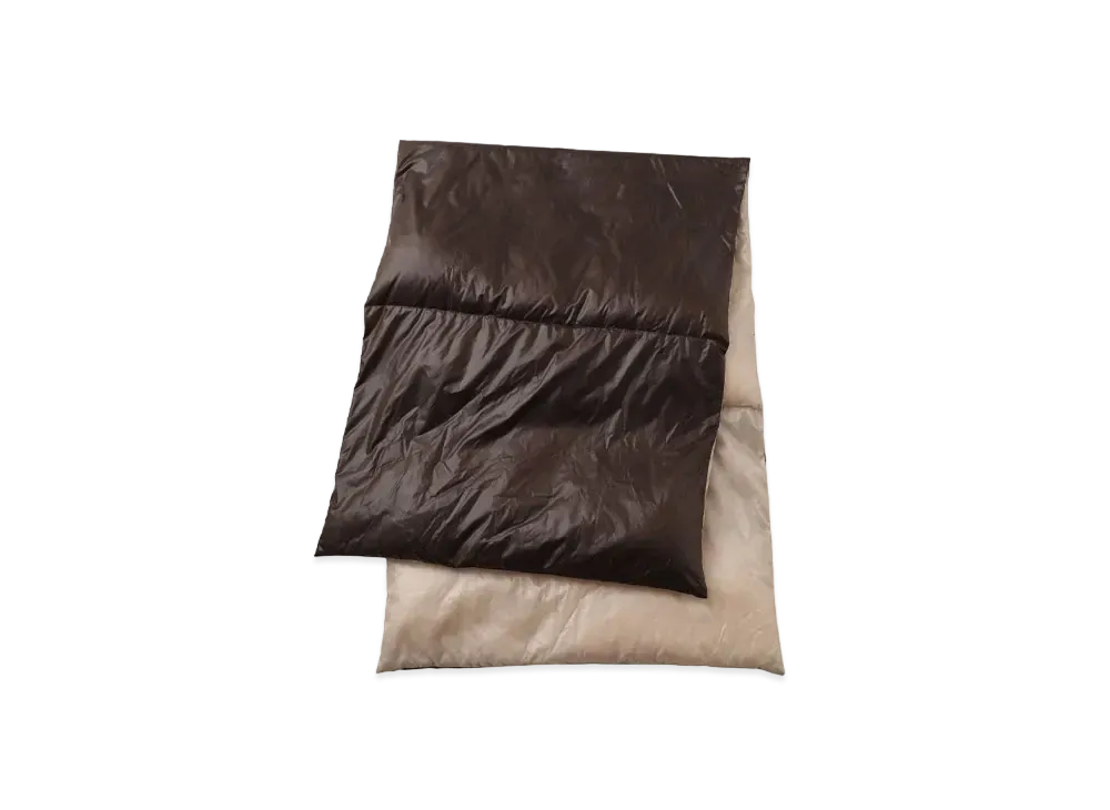 UNDERCOVER SCARF "Dark Brown/Pale Pink"