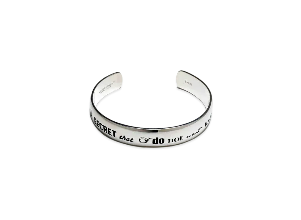 UNDERCOVER BLACELET "Silver"