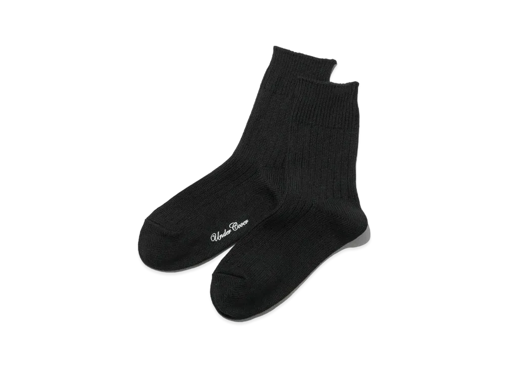 UNDERCOVER SOCKS "Black"