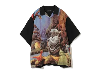UNDERCOVER x STAR WARS Full Pattern Shirt "Yoda"