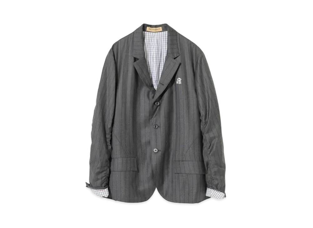 UNDERCOVER The Shepherd Wool Puckering Jacket "Gray"