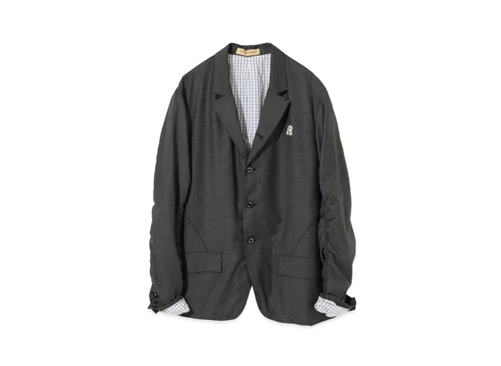 UNDERCOVER The Shepherd Wool Puckering Jacket "Black"