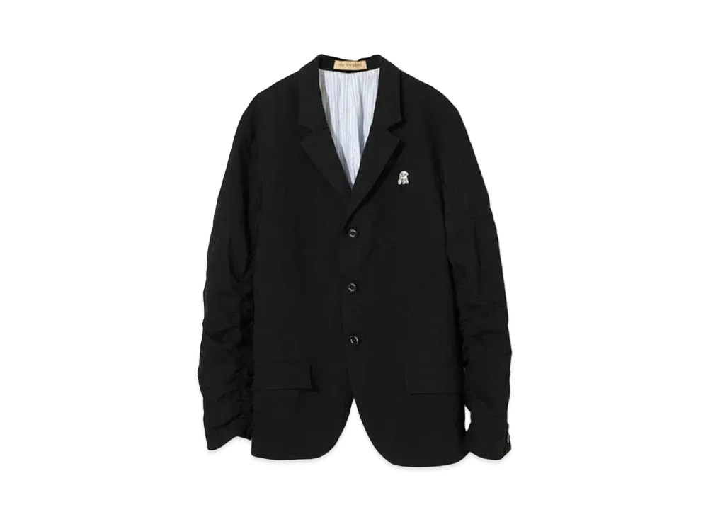 UNDERCOVER The Shepherd Linen Blend Cotton Jacket "Black"