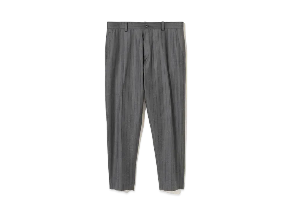 UNDERCOVER The Shepherd Wool Tapered Slacks "Gray"