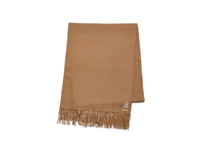 UNDERCOVER The Shepherd Fringed Cashmere Stole "Beige"