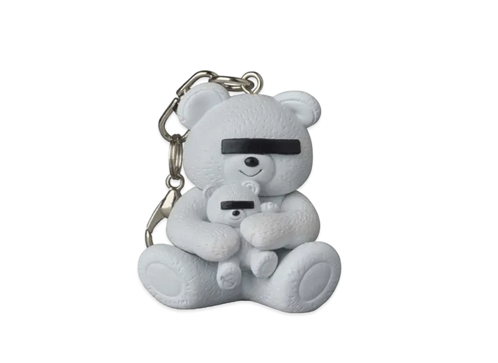 UNDERCOVER x BE@RBRICK Bear Keychain "White"