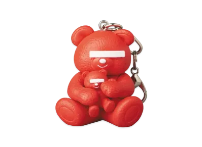 UNDERCOVER x BE@RBRICK Bear Keychain "Red"