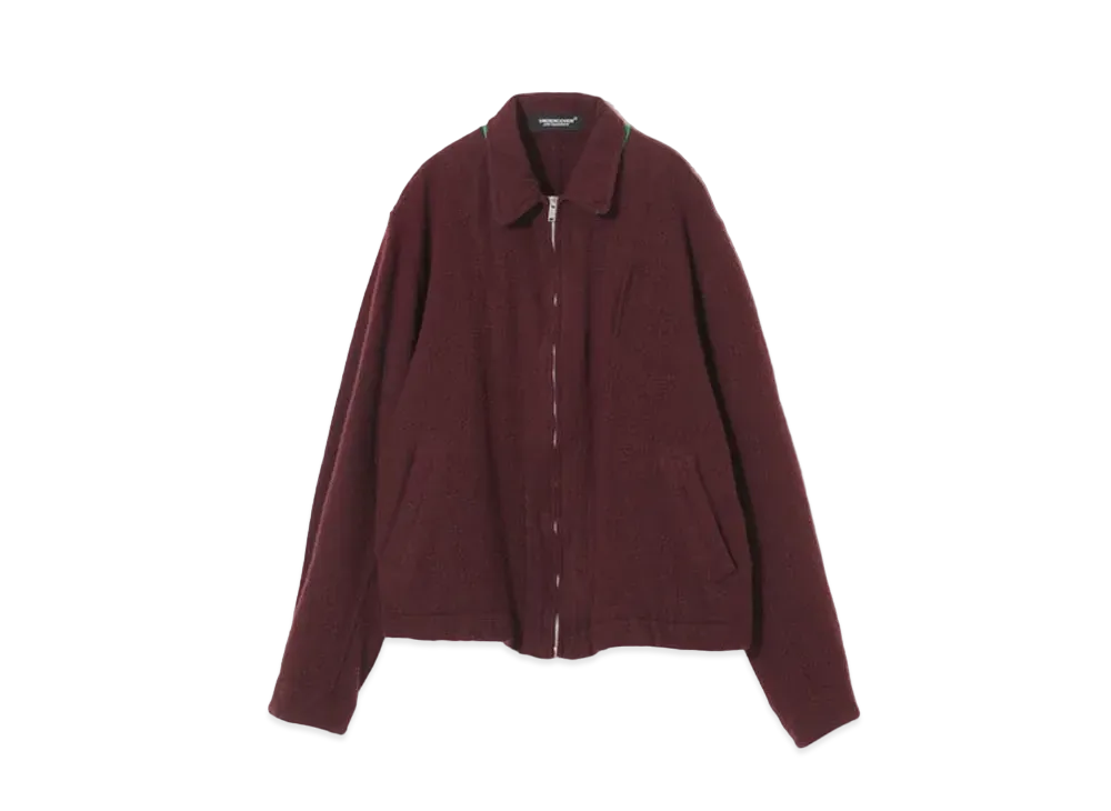 UNDERCOVER Nylon Wool Jacket "Bordeaux"