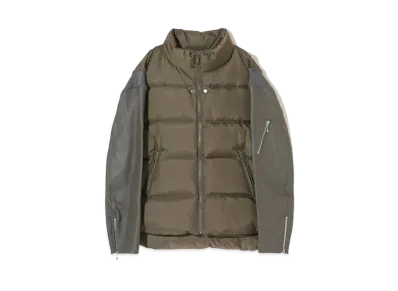 UNDERCOVER Sheepskin Sleeve Down Jacket "Khaki"