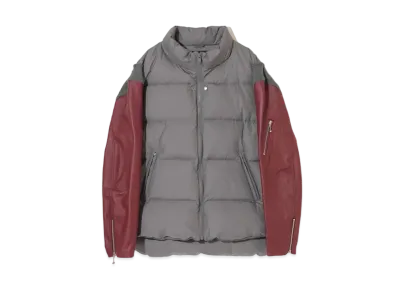 UNDERCOVER Sheepskin Sleeve Down Jacket "Gray"