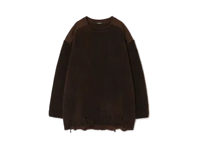 UNDERCOVER Wool Knit Pullover "Brown"