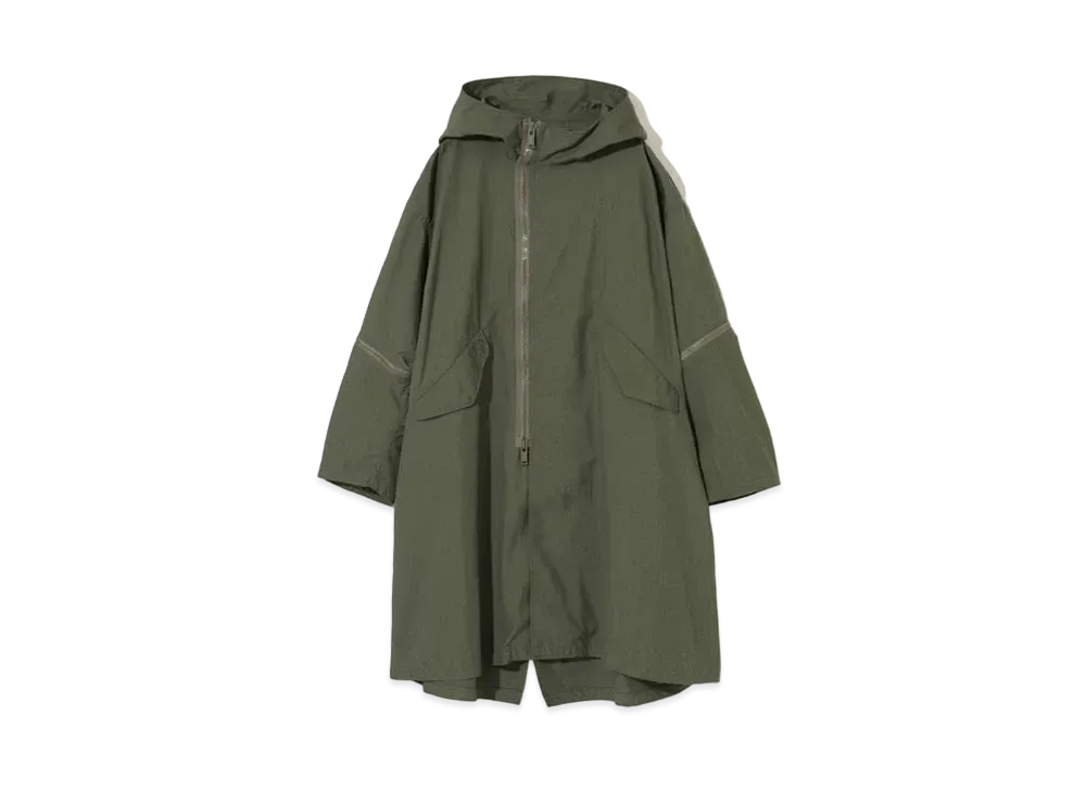 UNDERCOVER Cotton Nylon Mod Coat "Khaki"