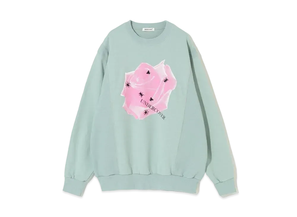 UNDERCOVER Cotton Sweat Pullover "Peppermint"