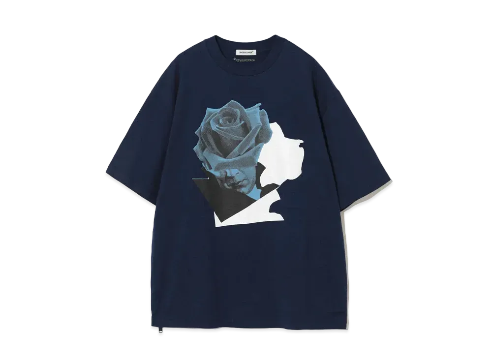 UNDERCOVER Cotton T-Shirt "Navy"