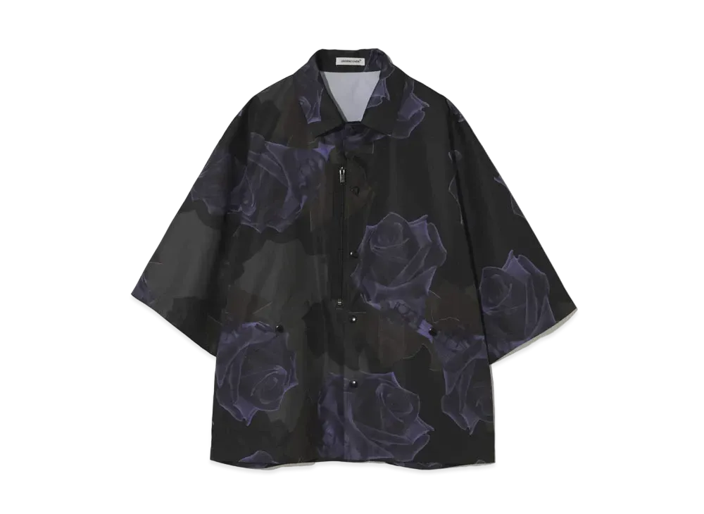UNDERCOVER Polyester Taffeta Jacket "Black Base"