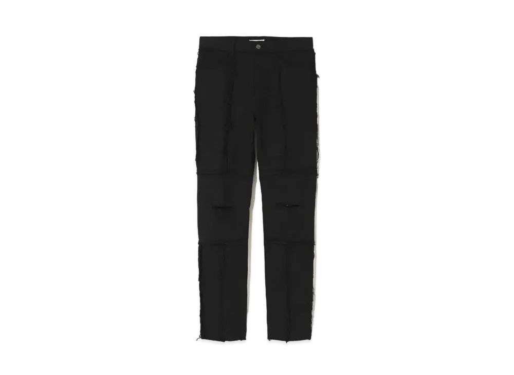 UNDERCOVER Distressed Tuck Pants "Black"