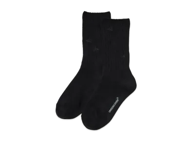 UNDERCOVER Cotton x Acetate Socks "Black"