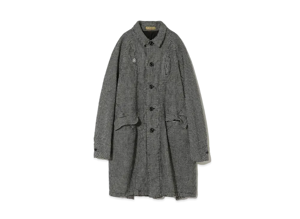 UNDERCOVER The Shepherd Wool Puckering Coat "Gray CK"