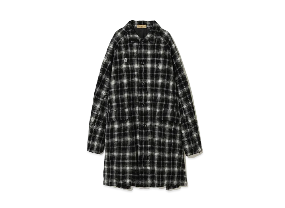 アンダーカバー ザ シェパード ウール パッカリング コート "ブラック"