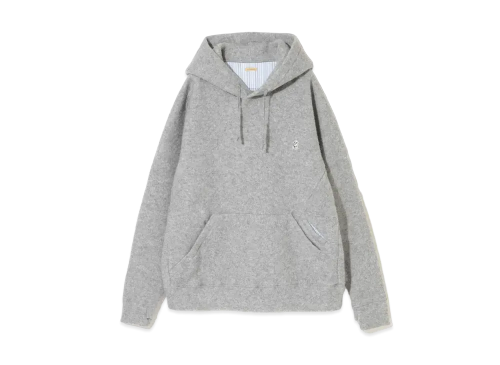 UNDERCOVER The Shepherd Cashmere Blend Wool Hoodie "Top Gray"