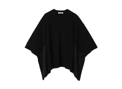 UNDERCOVER Silk Blend Cotton Knit Pullover "Black"