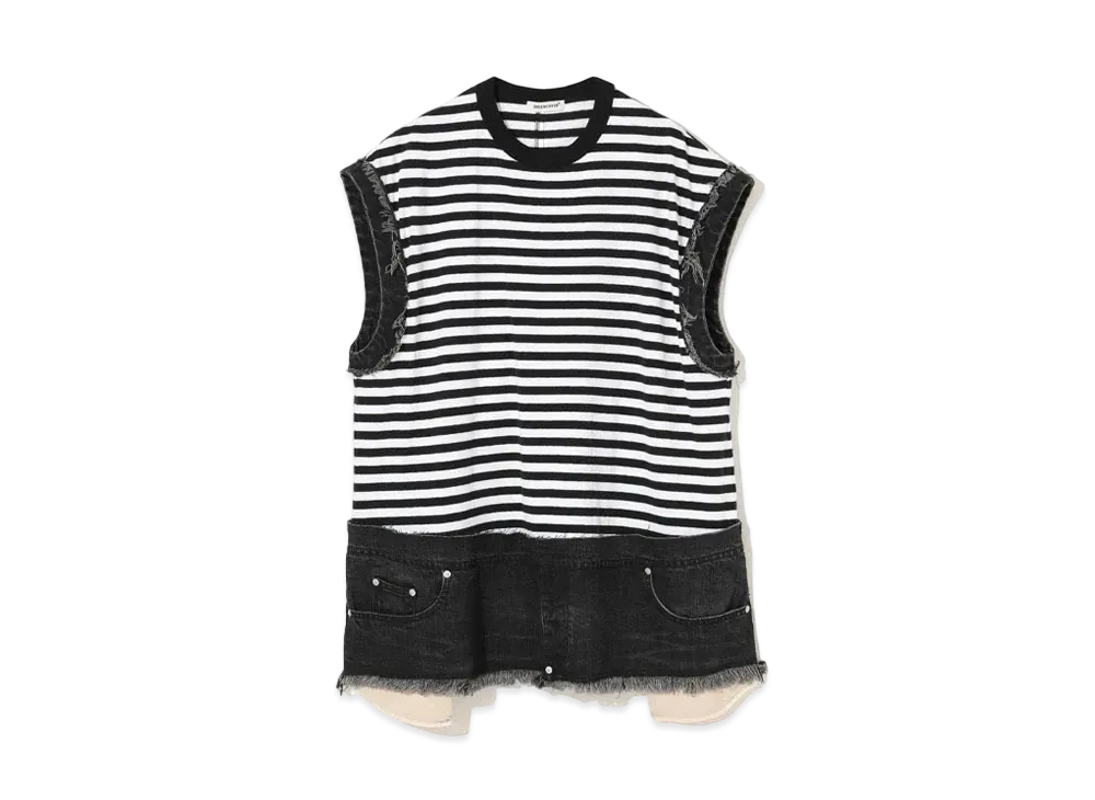 UNDERCOVER Cotton Tank Top "Black"