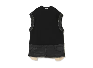 UNDERCOVER Cotton Tank Top "Black"