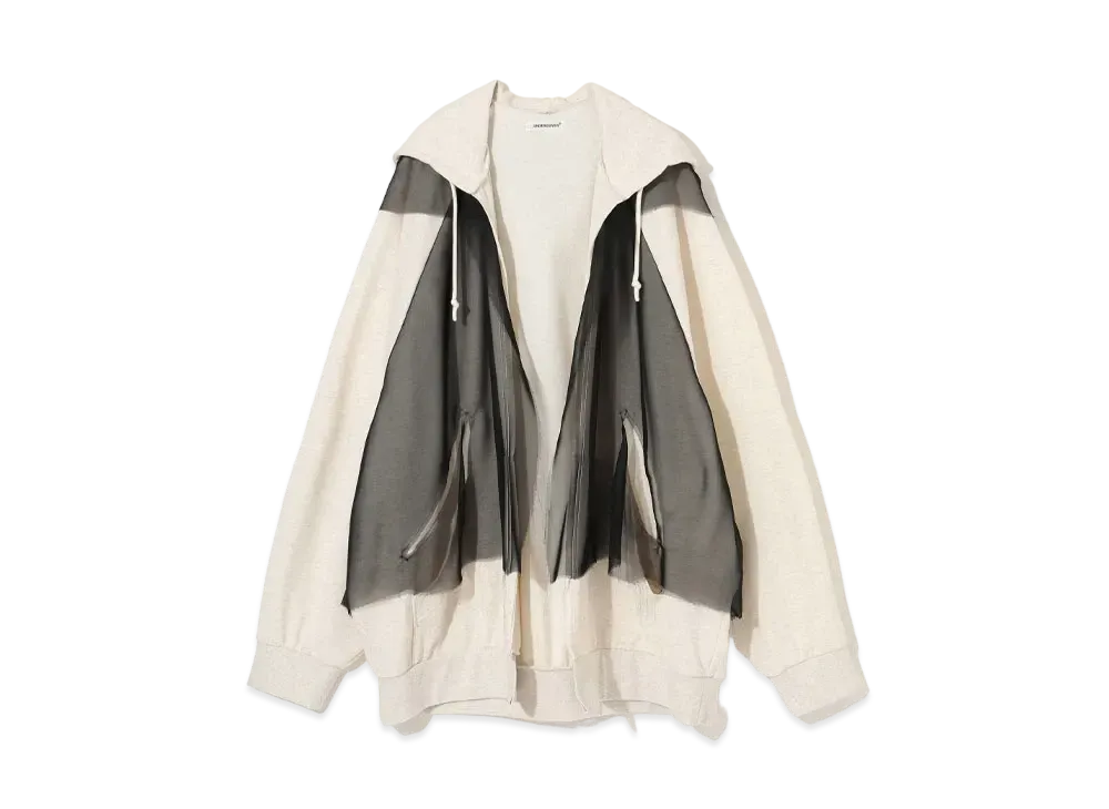 UNDERCOVER Cotton Zip Up Parka "Oatmeal"