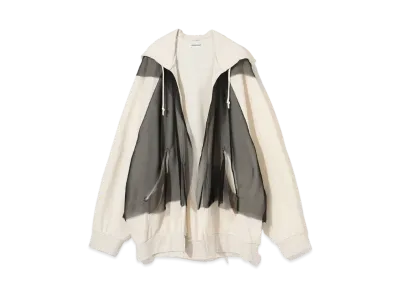 UNDERCOVER Cotton Zip Up Parka "Oatmeal"