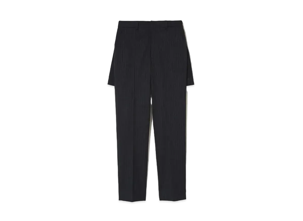 UNDERCOVER Polyester x Rayon Trousers "Navy CK"