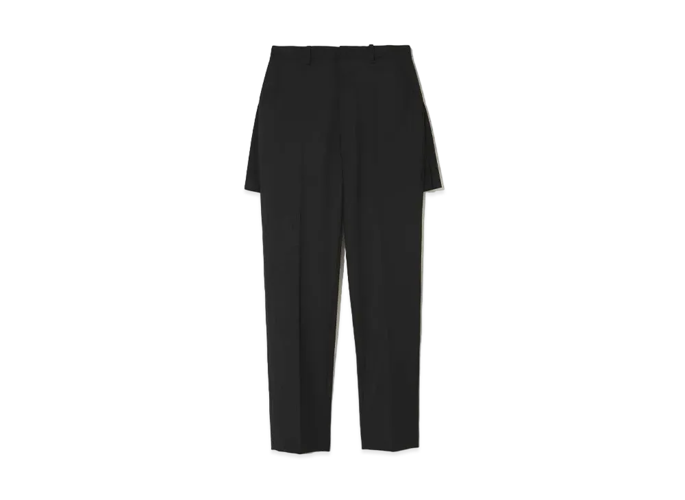 UNDERCOVER Polyester x Rayon Trousers "Black"