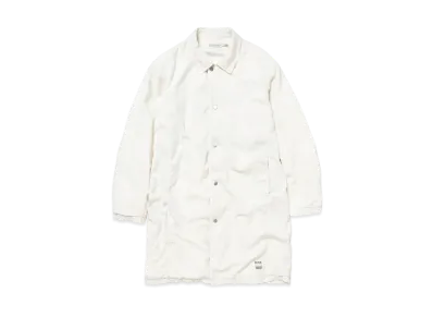 UNDERCOVER OZISM x Nonnative Monk Long Coat Cotton Paper Viera Overdyed With Gore-Tex Windstopper "Natural"