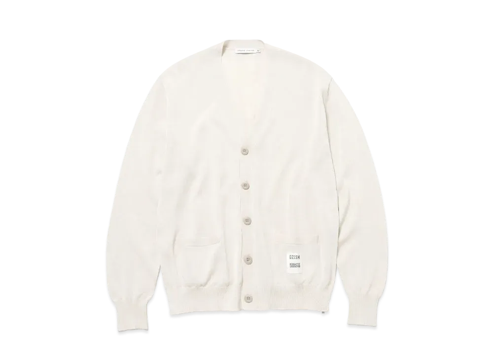UNDERCOVER OZISM x Nonnative Monk Cardigan Poly Paper Yarn "Natural"