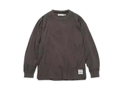 UNDERCOVER OZISM x Nonnative Monk LS Tee Cotton Paper Jersey Overdyed "Charcoal"