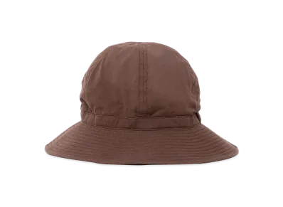 UNDERCOVER OZISM x Nonnative Monk Metro Hat Cotton Paper Viera Overdyed "Brown"