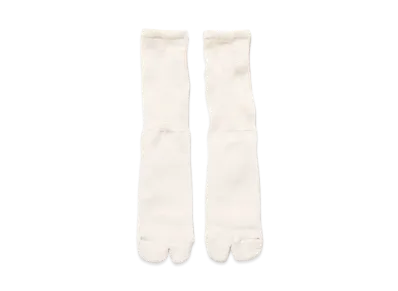UNDERCOVER OZISM x Nonnative Monk Tabi Socks Poly Paper Woven "Natural"