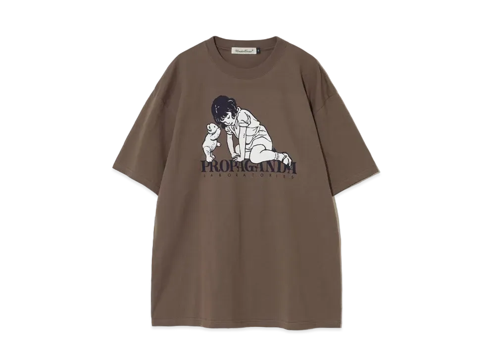 UNDERCOVER 24SS Cotton T-Shirt "Gray Beige"